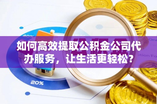 墨玉如何高效提取公积金公司代办服务，让生活更轻松？