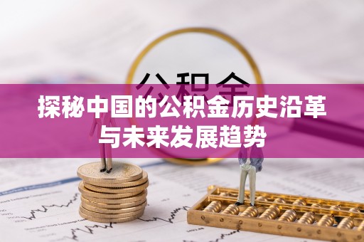 墨玉探秘中国的公积金历史沿革与未来发展趋势