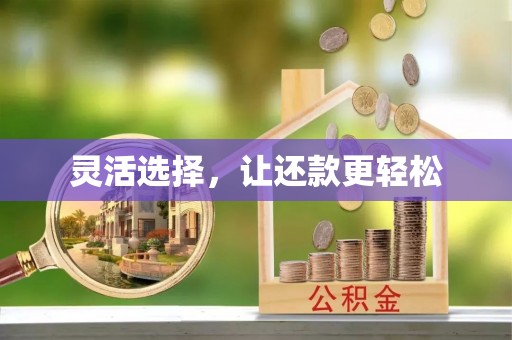 墨玉灵活选择，让还款更轻松