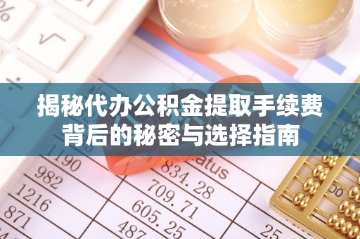 墨玉揭秘代办公积金提取手续费背后的秘密与选择指南