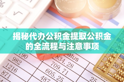 墨玉揭秘代办公积金提取公积金的全流程与注意事项