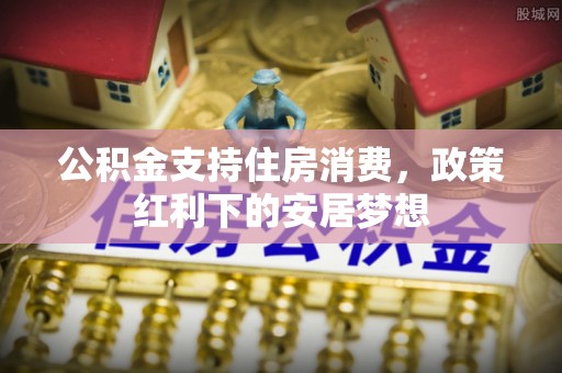 墨玉公积金支持住房消费，政策红利下的安居梦想