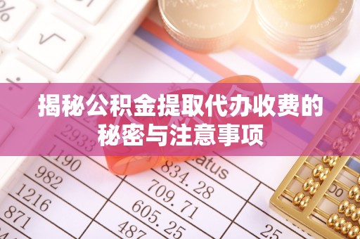 墨玉揭秘公积金提取代办收费的秘密与注意事项