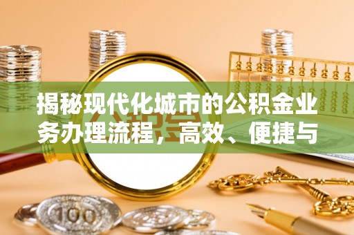 墨玉揭秘现代化城市的公积金业务办理流程，高效、便捷与未来趋势