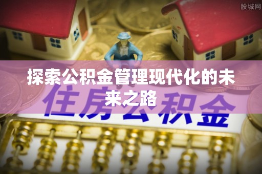 墨玉探索公积金管理现代化的未来之路