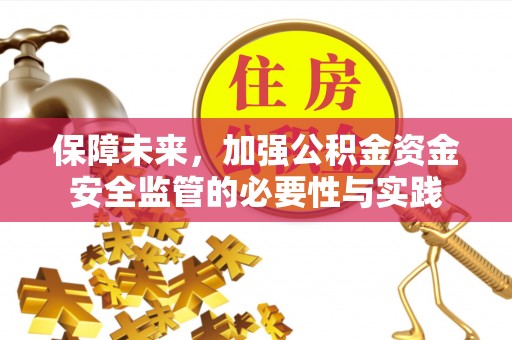 墨玉保障未来，加强公积金资金安全监管的必要性与实践