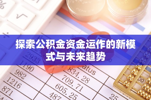 墨玉探索公积金资金运作的新模式与未来趋势