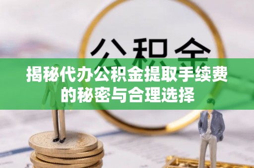 墨玉揭秘代办公积金提取手续费的秘密与合理选择