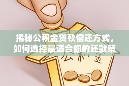 墨玉揭秘公积金贷款偿还方式，如何选择最适合你的还款策略